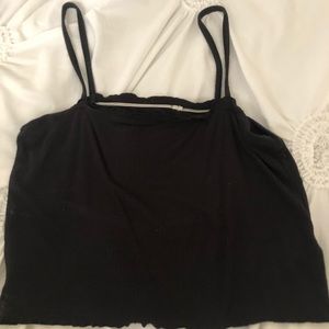 pacsun cropped tank top